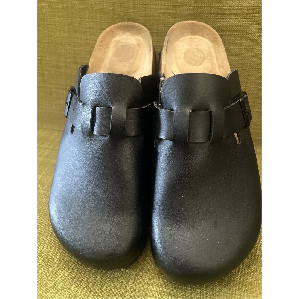 CUSHIONAIRE Haze Footbed Slip-on Clogs Women Slip-On Vegan Cork M9/W11